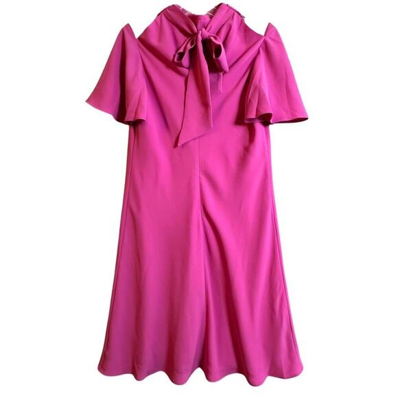 NWT Trina Turk Talia Mini Dress Women's Sz 4 Classic Preppy Bow Girly Vacation - Picture 11 of 14